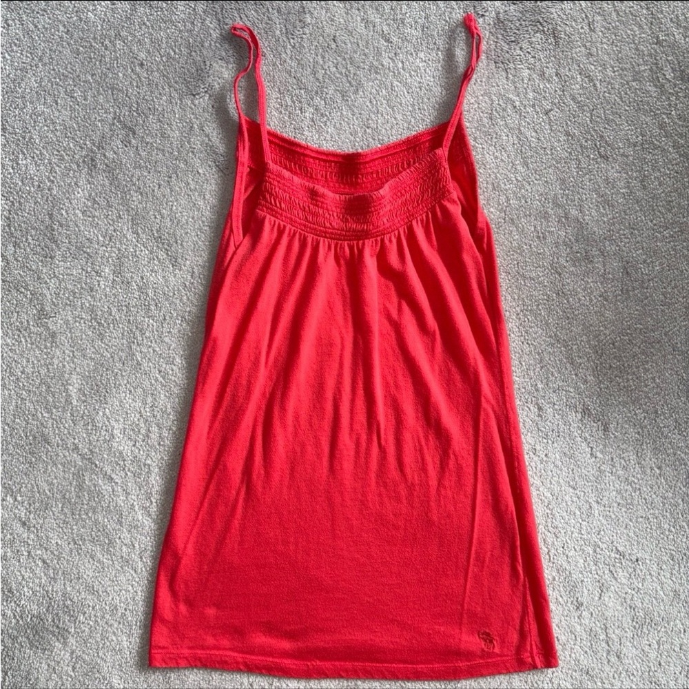 Abercrombie & Fitch pink red tank top